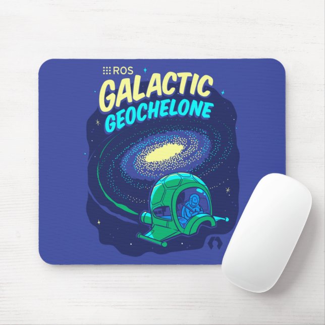Mousepad ROS Galactic Geochelone (Com mouse)