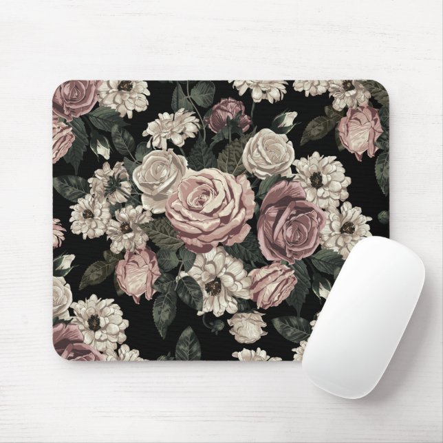 Mousepad rosa (Com mouse)