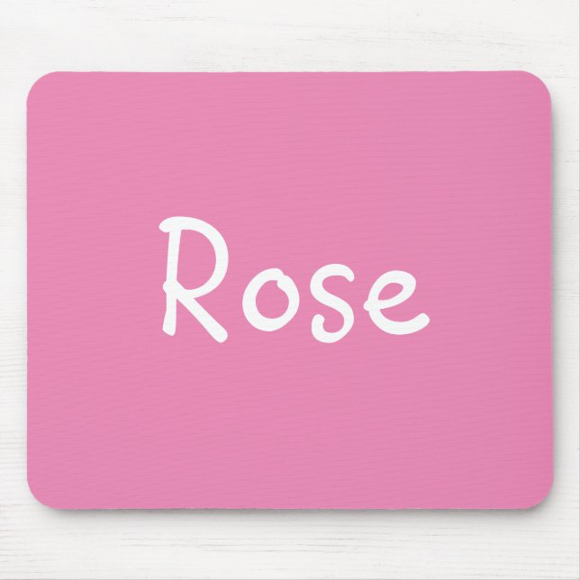 Mousepad Rosa (Frente)