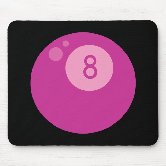 Mousepad rosa8ball (Frente)