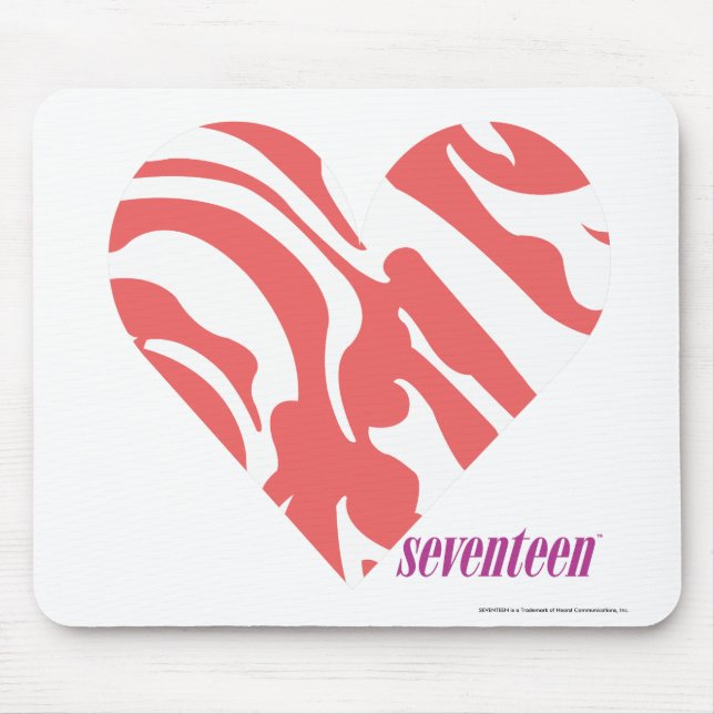 Mousepad Rosa 2 da zebra (Frente)