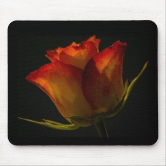 Mousepad Rosa alaranjado & amarelo