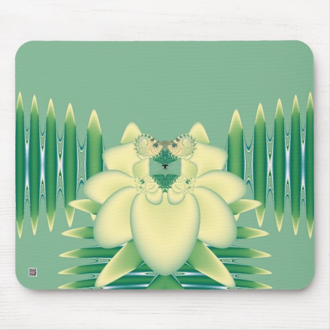 Mousepad Rosa Amarela (Frente)