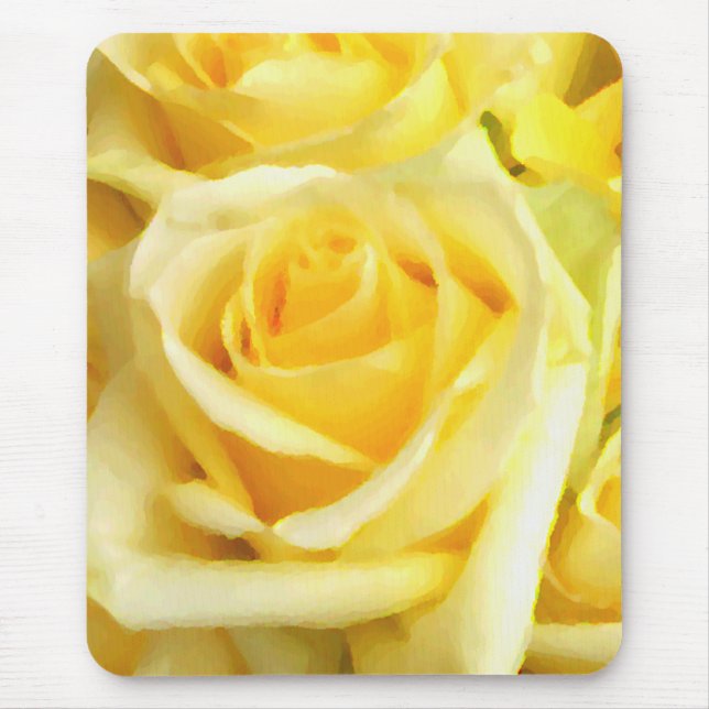 Mousepad ,Rosa Amarela_ (Frente)