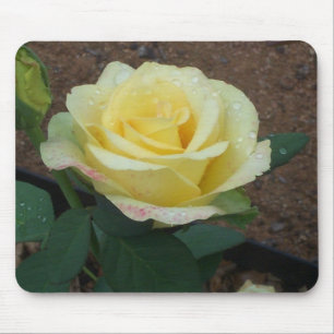 Mousepad Rosa amarelo