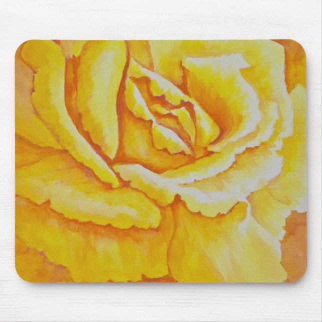 Mousepad Rosa amarelo (Frente)