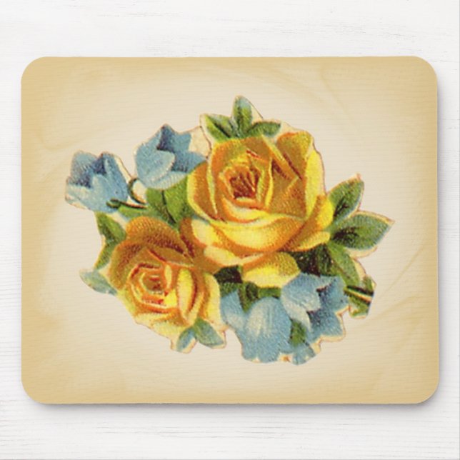 Mousepad Rosa Amarelo Suave (Frente)