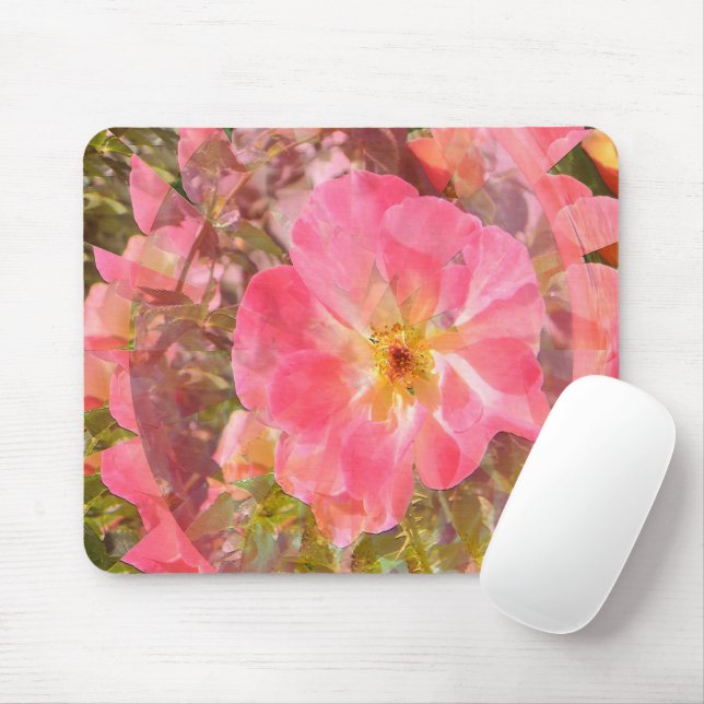 Mousepad Rosa Amor....... (Com mouse)