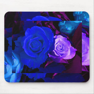 Mousepad Rosa azul-roxo