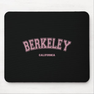 Mousepad Rosa Berkeley Califórnia Ca Estilo Varsity Em Berk