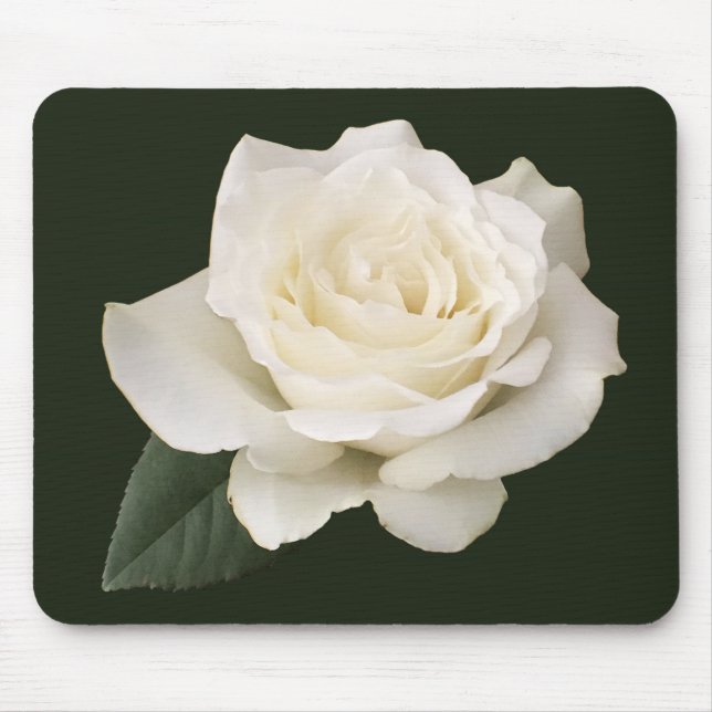 Mousepad Rosa branca (Frente)