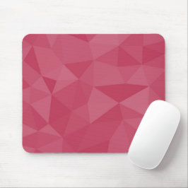 Mousepad Rosa cor-de-rosa claro, malha geométrica
