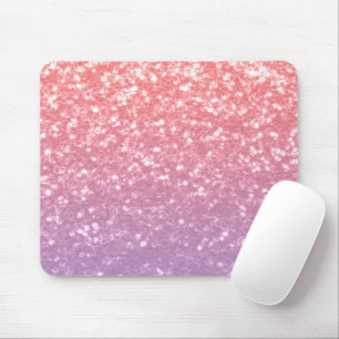 Mousepad Rosa cor-de-rosa lavanda roxa brilha