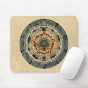Mousepad Rosa Cósmico Mandala