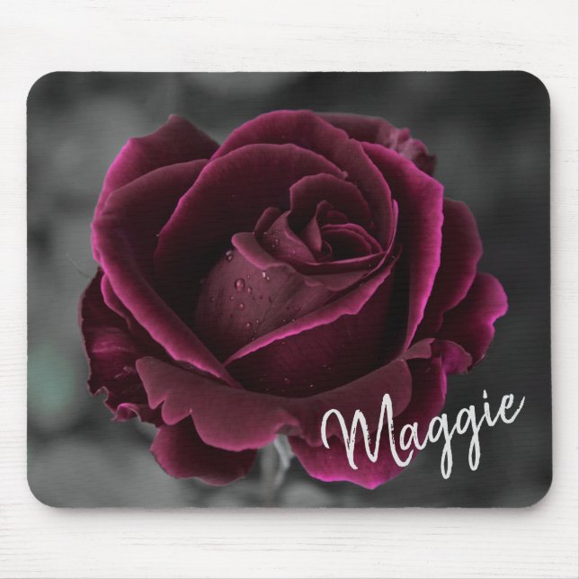 Mousepad Rosa de Borgonha (Frente)