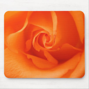 Mousepad Rosa de cor laranja