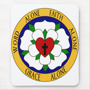 Mousepad Rosa De Lutera Branco E Verde