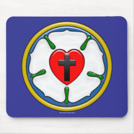 Mousepad Rosa de Lutero com Relevo