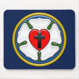 Mousepad Rosa de Lutero com Relevo