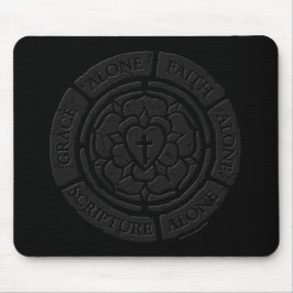 Mousepad Rosa de Lutero de Pedra Envelhecida