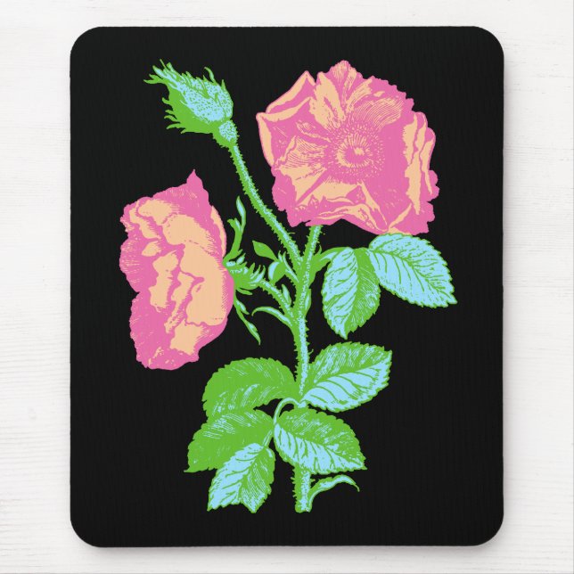 Mousepad Rosa de Pastel (Frente)
