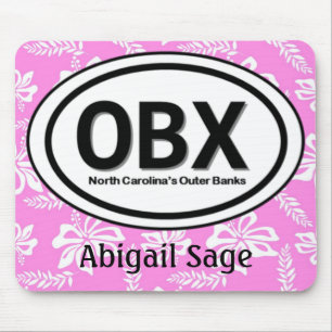 Mousepad Rosa do OBX Personalizado