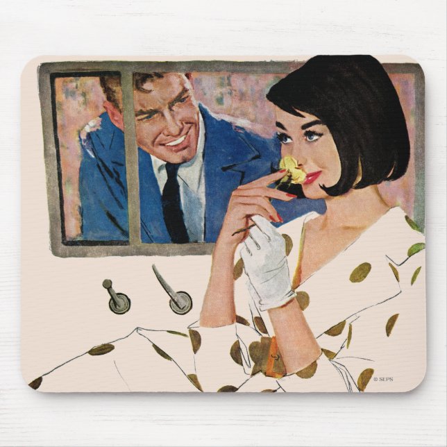 Mousepad Rosa do Ouro (Frente)