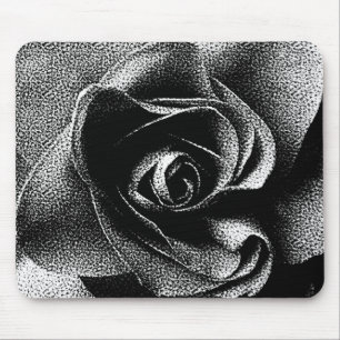 MOUSEPAD ROSA DO PRETO