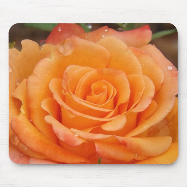 Mousepad Rosa laranja (Frente)