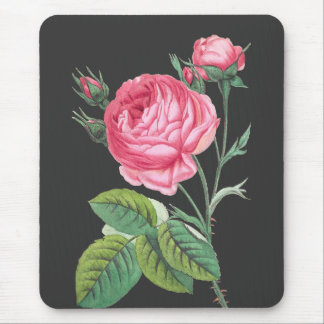Mousepad Rosa rosa floral moderno
