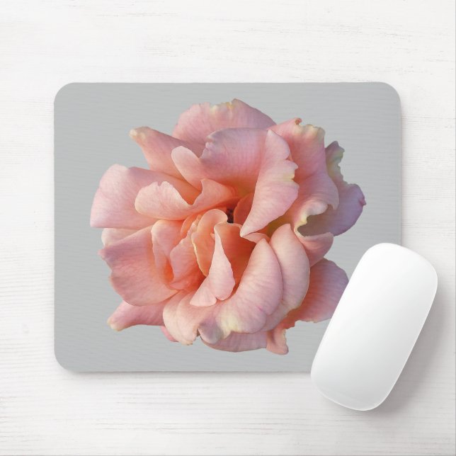 Mousepad rosa rosa rosa florescente (Com mouse)