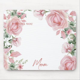 Mousepad Rosa rosa rosa fotográfico personalizado