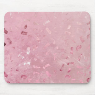 Mousepad Rosa Rosa Rosa Rosa Dourada Brilhante