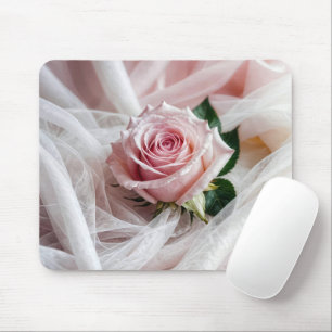 Mousepad Rosa Rosa Rosa Rosa Rosa Rosa Rosa Na Tulle