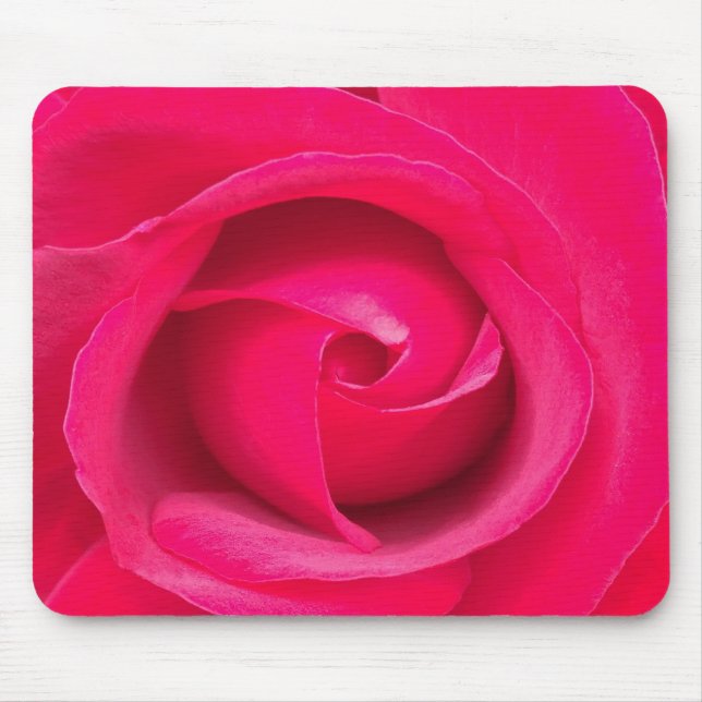 Mousepad Rosa Rosa Rosa Vermelha Romântica (Frente)