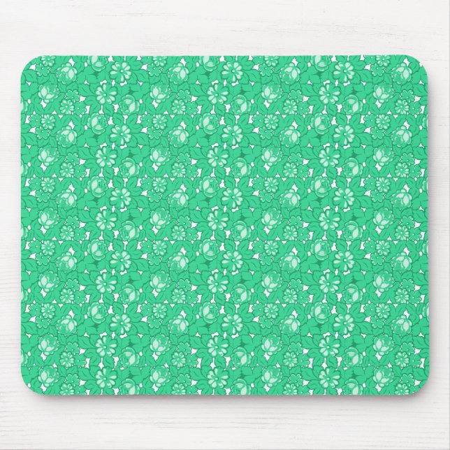 Mousepad Rosa verde (Frente)