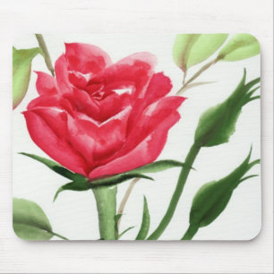 Mousepad Rosa vermelha