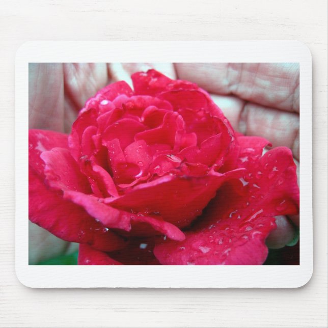Mousepad Rosa vermelha (Frente)