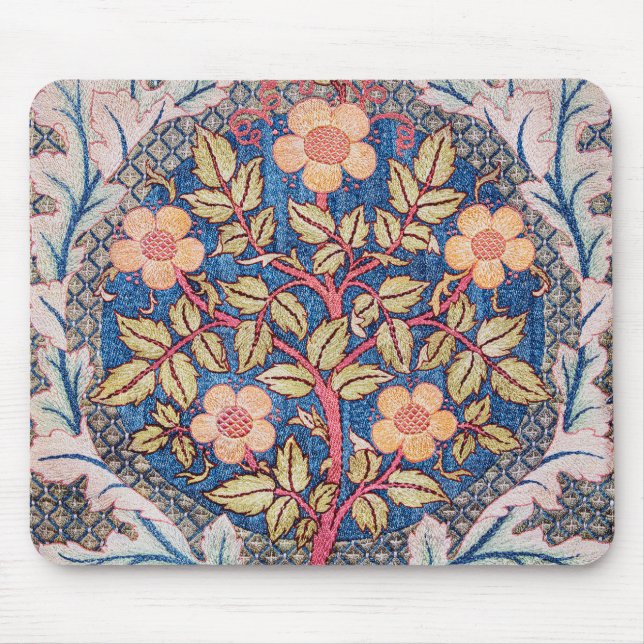 Mousepad Rosa Wreath, William Morris (Frente)