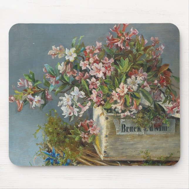 Mousepad Rosas alpinos em uma janela - Andreas Lach (Frente)