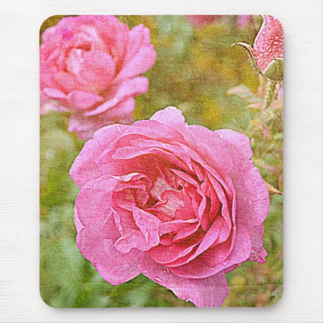 Mousepad Rosas bonito de novembro (Frente)