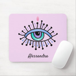 Mousepad Rosas claro Místicas De Olhos Para Todos Os Olhos