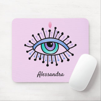 Mousepad Rosas claro Místicas De Olhos Para Todos Os Olhos