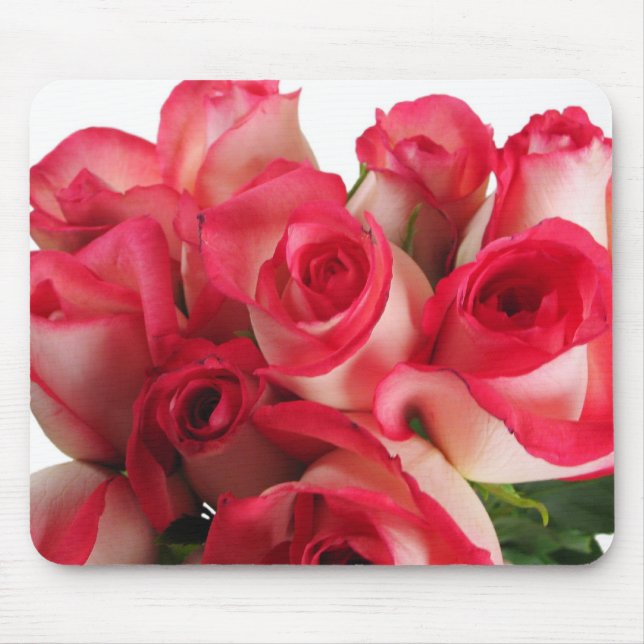Mousepad Rosas cor-de-rosa (Frente)