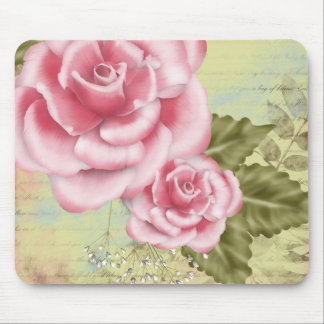 Mousepad Rosas cor-de-rosa de Digitas