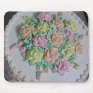 Mousepad Rosas da crosta de gelo de Buttercream