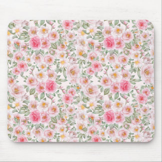 Mousepad Rosas de jardim de delírio