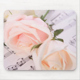 Mousepad Rosas De Música De Casamento
