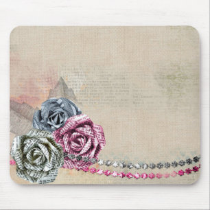 Mousepad Rosas de papel