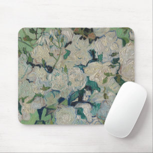 Mousepad Rosas de pintura Vintage Vincent Van Gogh